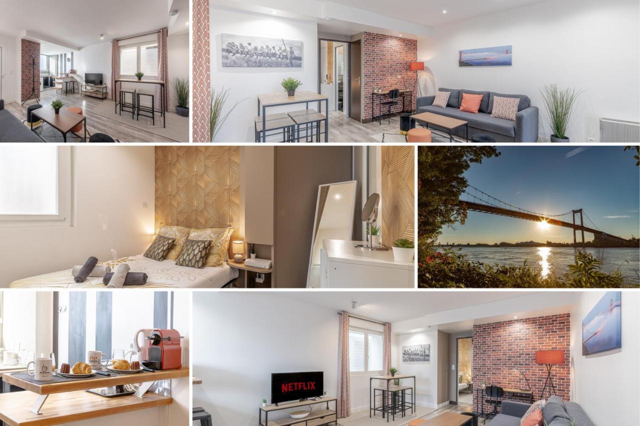 Aux Portes De Bordeaux Le Golden Gate Mindurguest 洛尔蒙特 外观 照片